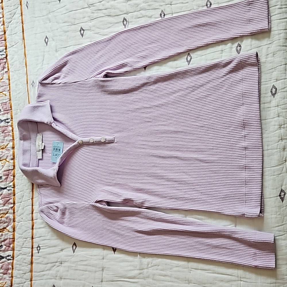 Loft ribbed top